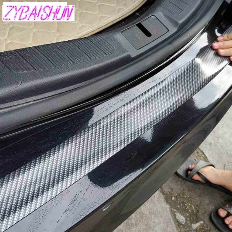 Наклейки 5D из углеродного волокна резиновая защита на подоконник товары для Honda