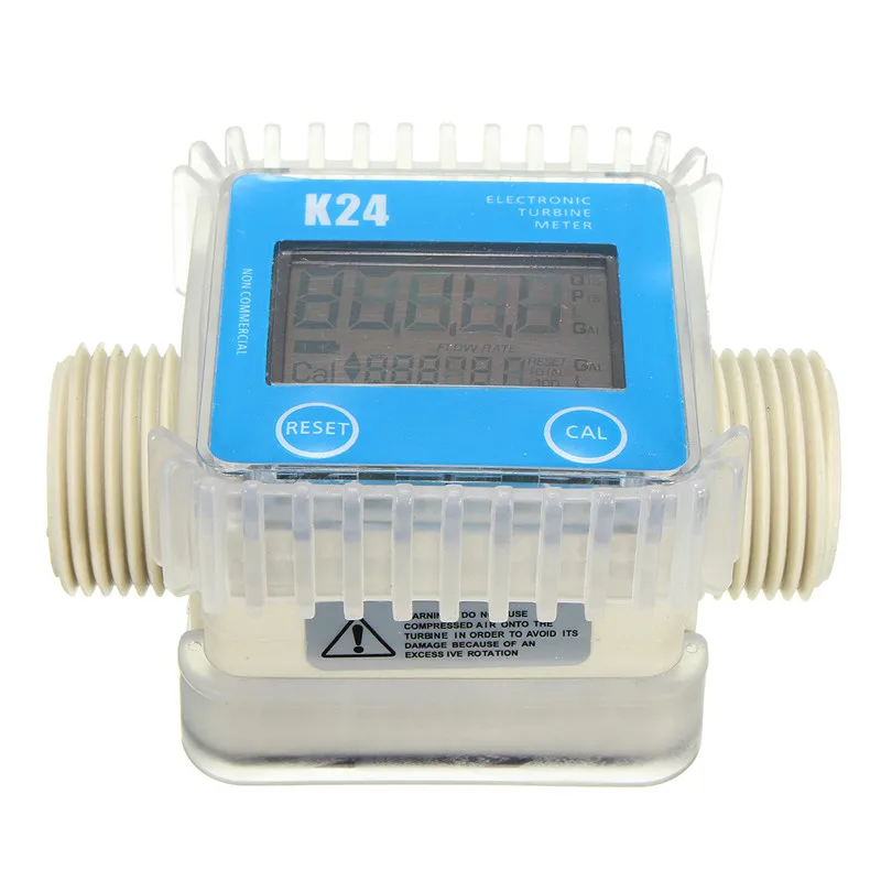 K24 для турбины цифровой дизельного топлива Расходомер химических веществ вода