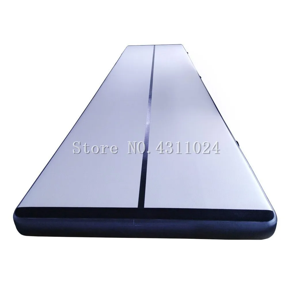 Pаспродажа Бесплатная доставка приходят с насосом 6x1x0,2 M розовый надувной воздушный трек тренажерный зал Воздушный матрац сушильный трек акробатика к...