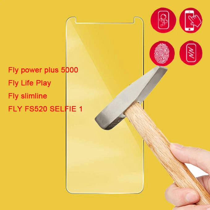 Защитное стекло для Fly power plus 5000 FS520 SELFIE 1