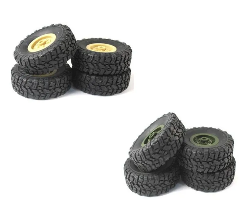 

JJRC Q60 Q61 Q62 Q63 Q64 4WD 6WD RC Military Truck RC Car spare parts Original tire 4pcs/lot