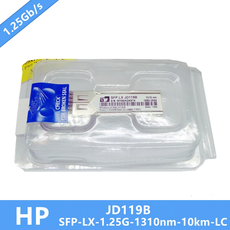 Модуль приемопередатчика JD119B SFP гигабитный модуль DDM 1000Base LX SMF 100% нм 10 км нужен