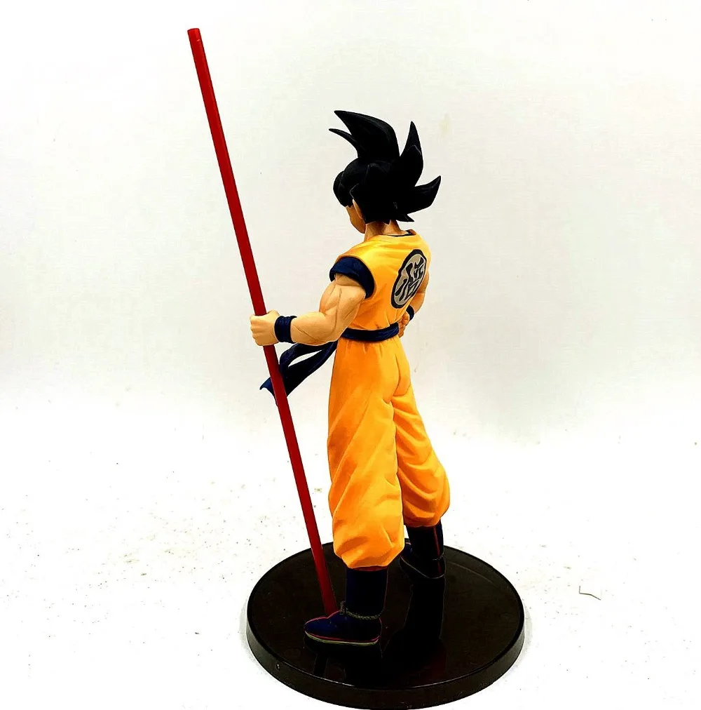Dragon Ball Z Goku 50-летие Ruyi стоящий вер. Фигурка DBZ памятная Вегета мужские шорты Супер Saiyan Модель 28 см
