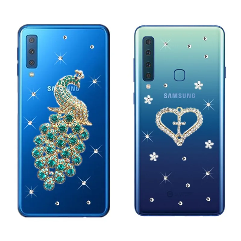 Чехлы для Samsung Galaxy A7 2018 A70 A80 A50 A20E A9 Star Lite pro A9S A920 Прозрачный чехол
