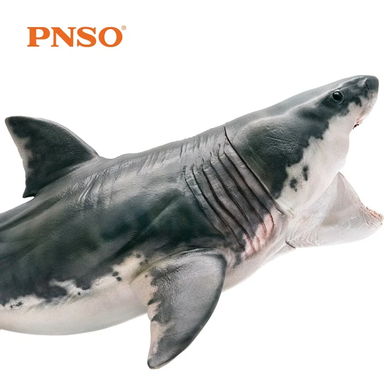 Новое поступление PNSO Megalodon Акула Морская жизнь Классические игрушки для детей мальчиков древняя фигурка животного, модель подвижная челюсть