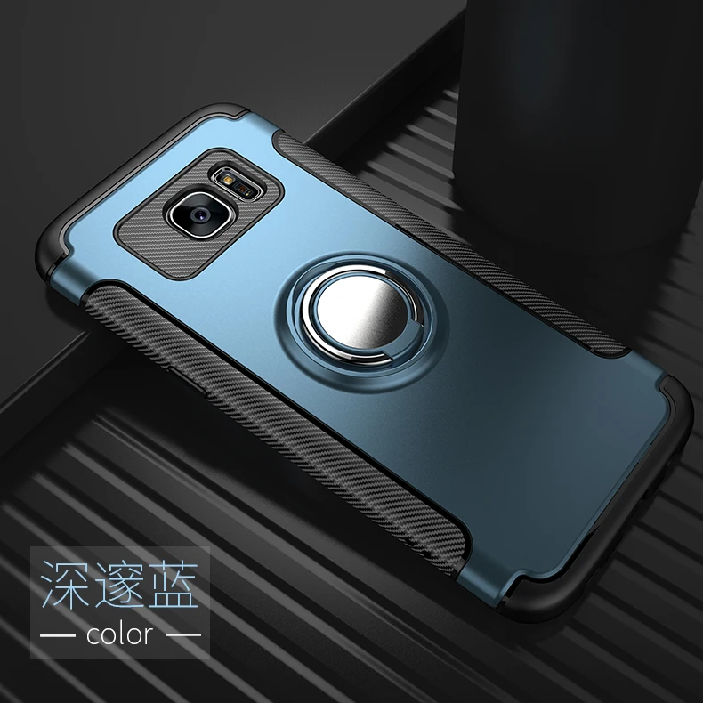 Роскошный бронированный металлический магнитный чехол для Samsung Galaxy S7 Edge s
