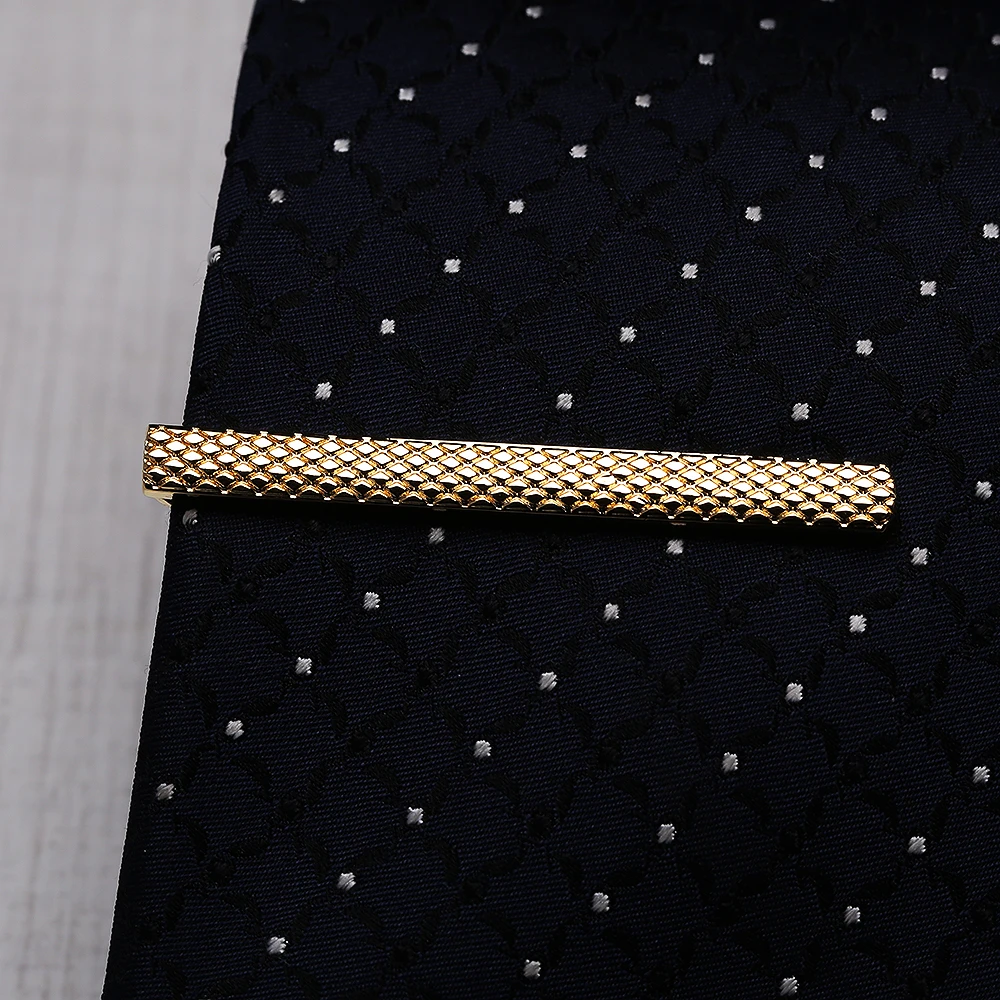 KFLK качество запонки stickpin подарок галстук-булавка для мужчин Золотой обжимной провод зажим для галстука, запонки stickpin 2018new продукты