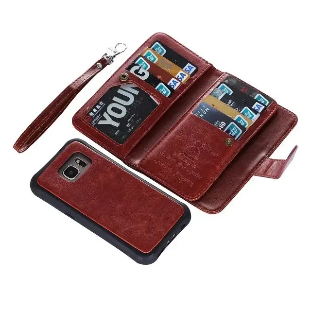 Чехол книжка из искусственной кожи для Samsung Galaxy S10 S9 S8 Plus S7 S20 Note 20|case for samsung galaxy|case