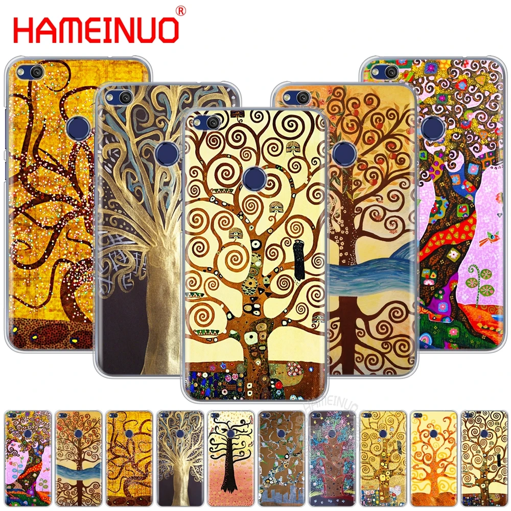 HAMEINUO Gustav Klimt чехол с деревом жизни для телефона huawei Ascend P7 P8 P9 P10 P20 lite plus pro G9 G8 G7