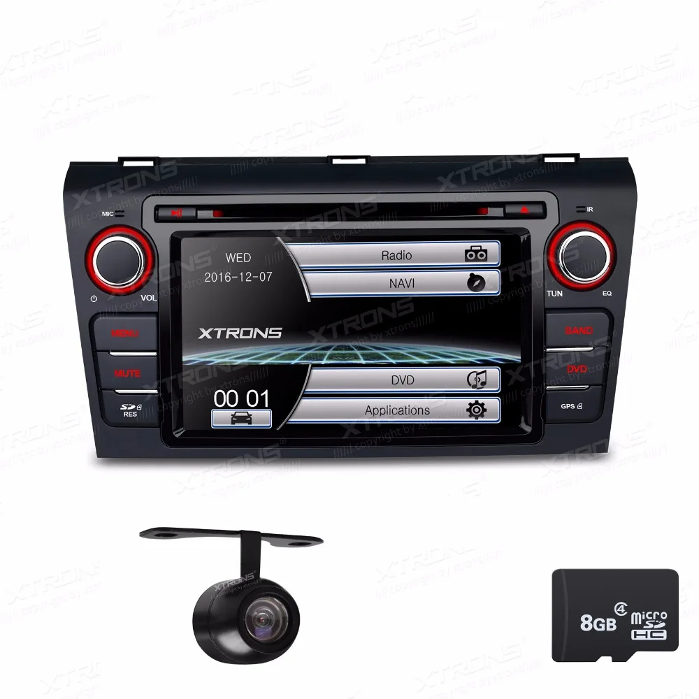 XTRONS 7 дюймовый HD цифровой Сенсорный экран dvd плеер gps Navigaton CANbus для Mazda 3 2004 2005 2006 2007