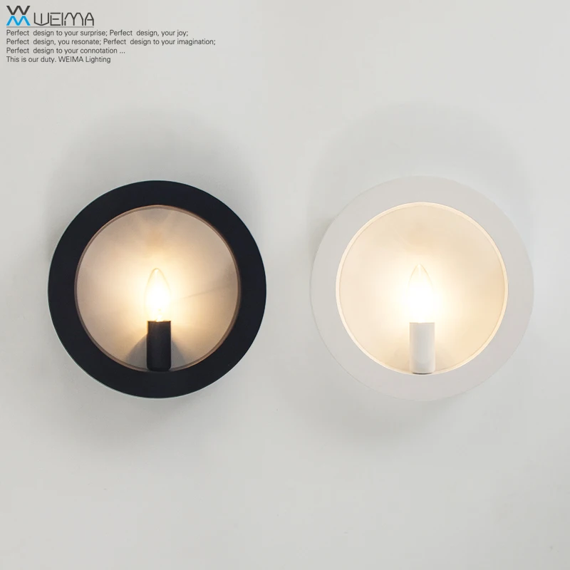 Круглый Настенный Современный минималистичный скандинавский художественный