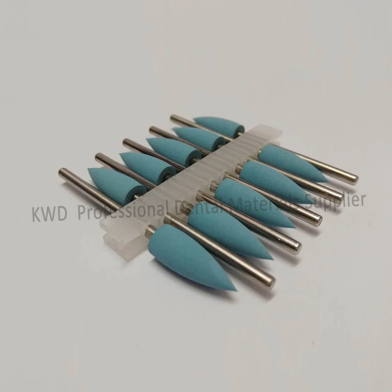 100pcs/Lot Universal 2.35mm Bullet Silicone Rubber Prophylaxis Polisher For Polishing Ceramic Dentist Equipment Hot Cheap | Красота и