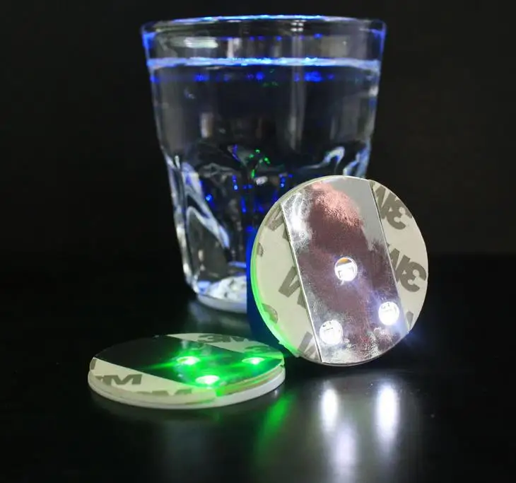 DHL Freeshipping 500pcs LED Bottle Light with 3M Sticker White for Wedding lin4980 | Дом и сад