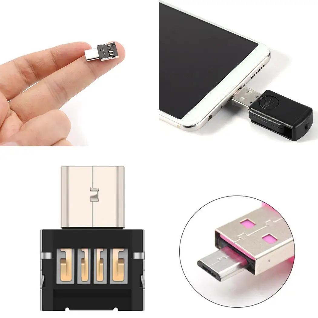 OTG кабель для передачи данных адаптер Type C Micro USB общий Тип телефона микро