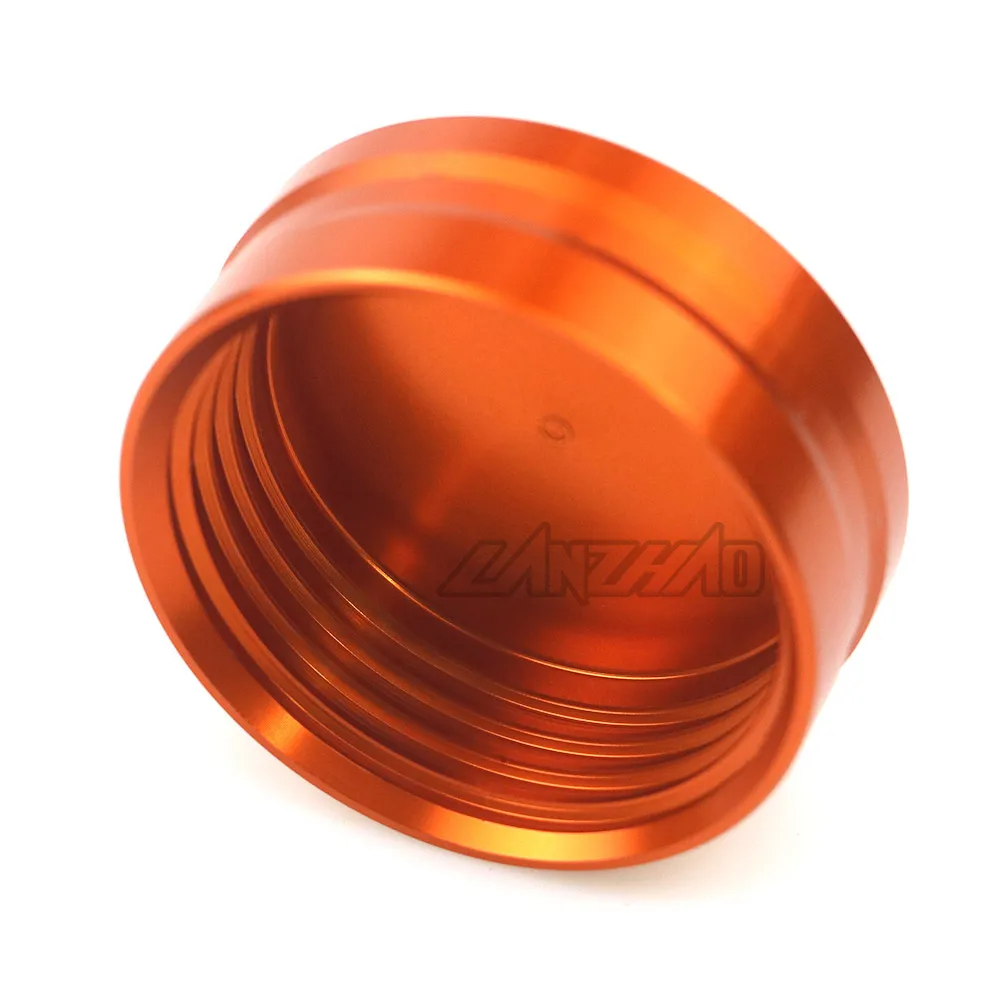 Оранжевая крышка задней тормозной чашки мотоцикла алюминиевый аксессуар с ЧПУ