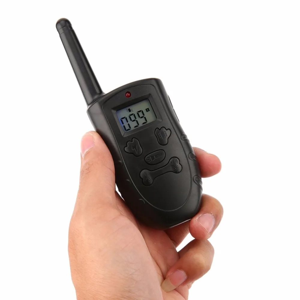 Original Dog Training Collar Waterproof Rechargeable Bark-stop Anti Barking Remote Control Electric Shock Bark Deterrents | Дом и сад