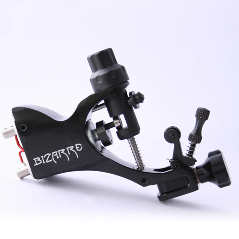 Черная надпись причудливая V2 клеймо роторная тату машина высокое качество