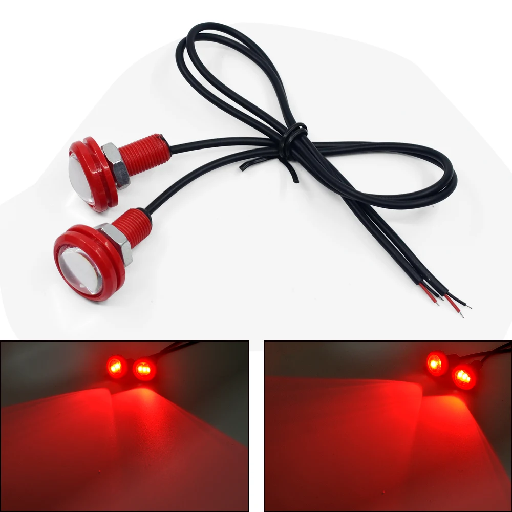 Прожсветильник для мотоцикла 5630 3smd 12 В 2 шт.|Декоративная лампа| |