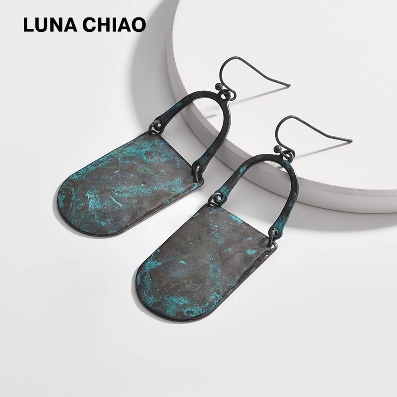 LUNA CHIAO потертые золотые серебряные патины покрытые металлическим сплавом