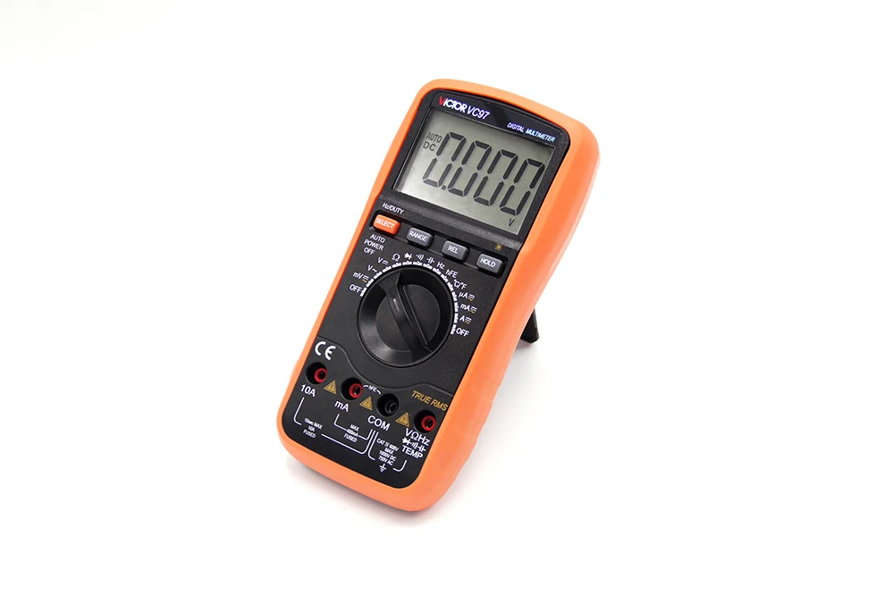 Digital Multimeter VC97 True RMS Auto Range 4000 Counts Resistance Capacitance Frequency Temperature Tester Meter Multimetro | Инструменты
