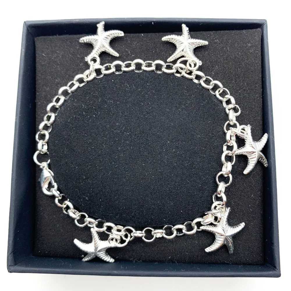 New fashion classic charm rippled starfish woman holiday jewelry bracelet Daily leisure sweet romantic style shipping | Украшения и