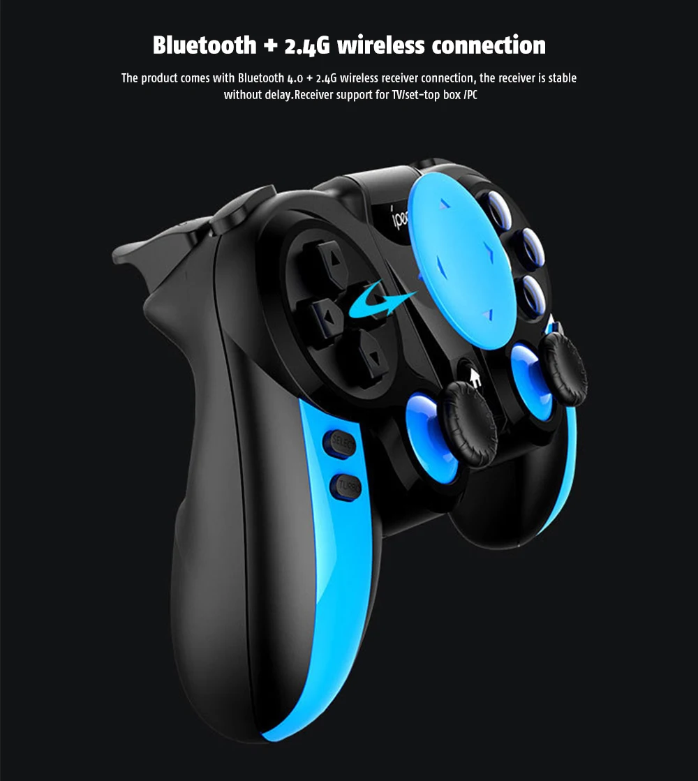 IPEGA PG-9090 беспроводной Bluetooth игровой контроллер геймпад игровой Телескопический джойстик Bluetooth приемник геймпад для ТВ-бокса ПК