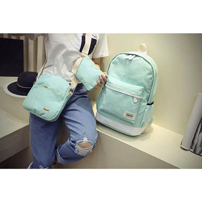 Горячий Свежий холщовый женский рюкзак большая Студенческая сумка для книг с