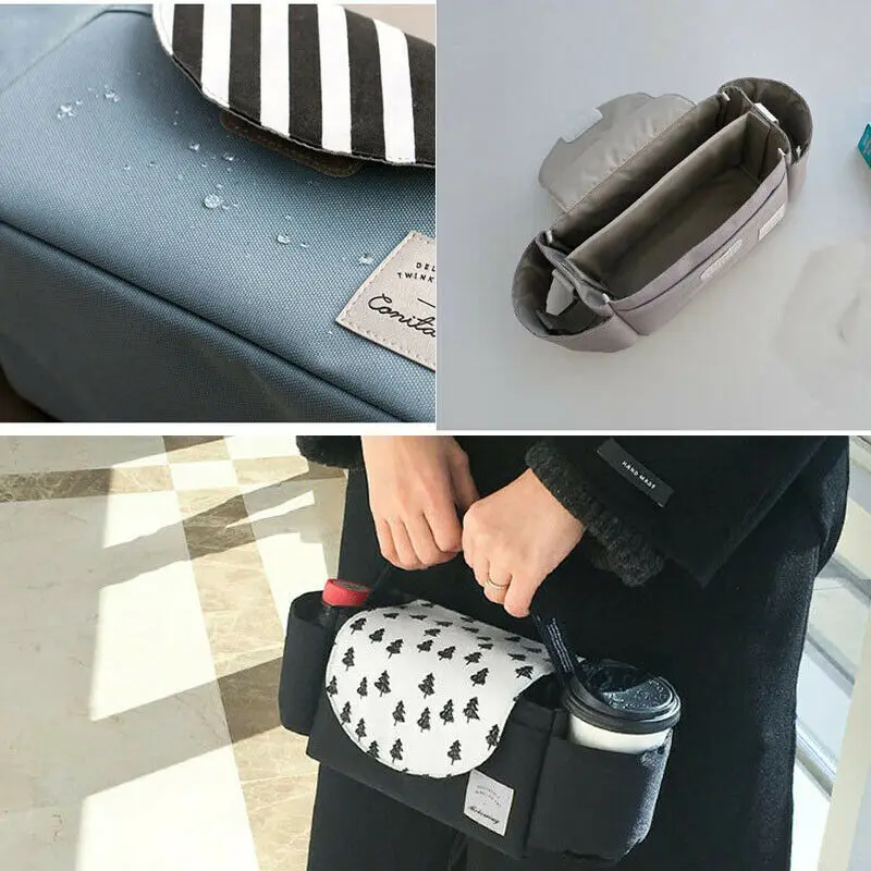 

Baby Stroller Organizer Carrying Bag Universal Buggy Baby Pram Organizer Diaper Toy Bottle Holder Stroller Caddy Storage Bag