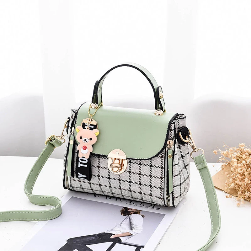 Сумка на плечо женская из мягкого материала повседневный саквояж кросс боди