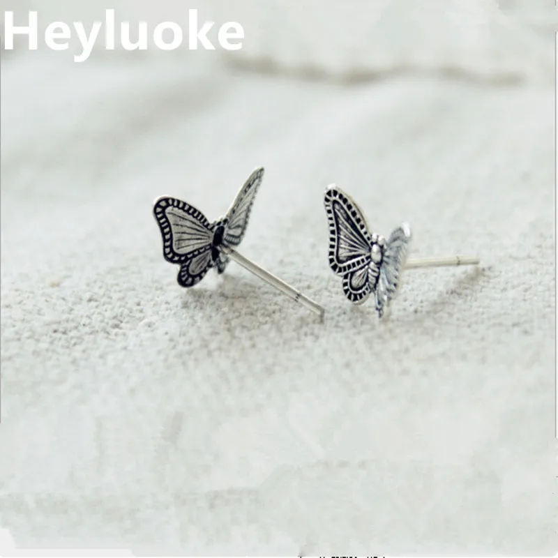 Женские серьги пусеты Aros Brincos Para As Mulheres Heyluok с треугольным вырезом в виде животных