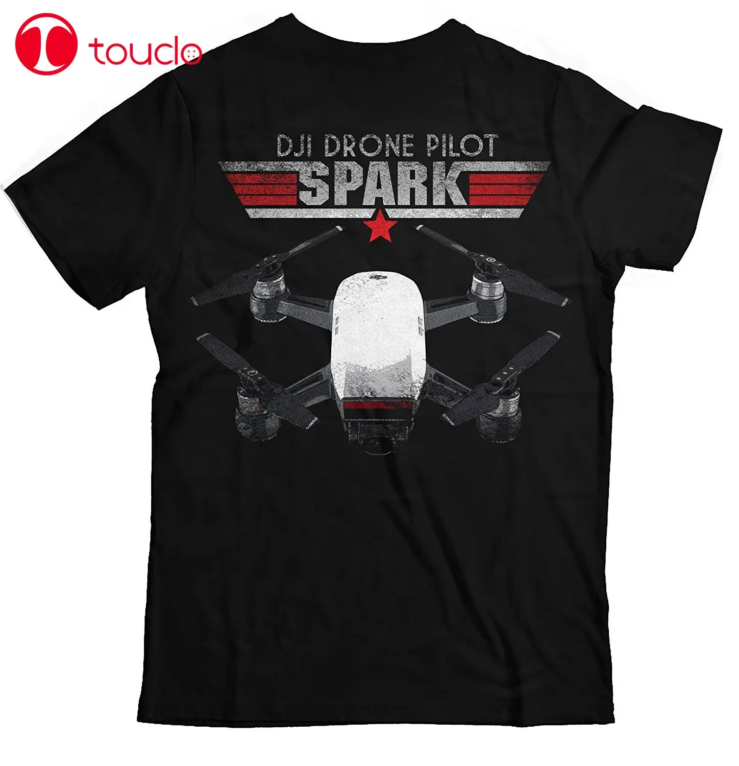 Новинка 2019 футболка Dji Spark Drone Phantom 4 летная крутая толстовки|Мужские футболки| |