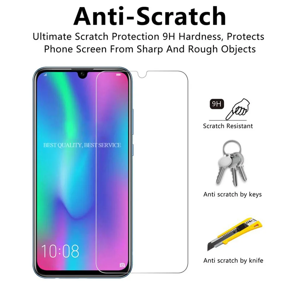 protective Tempered Glass For Huawei P Smart 2019 Plus Screen Protector 2.5D 9H Protection | Мобильные телефоны и