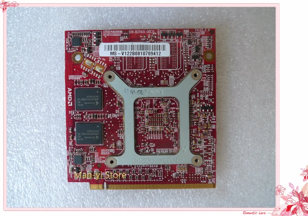 Видеокарта для ATI Mobility Radeon HD3470 HD 3470 256 Мб Acer Aspire 4920G 5530G 5720G 6530G 5630G 5920g|radeon hd 3470|radeon