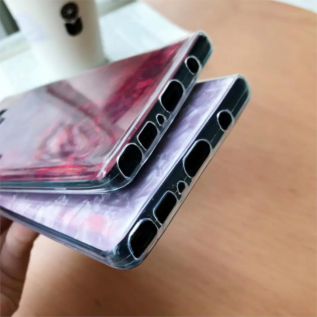 Мрамор 2 в 1 чехол для Samsung Galaxy Note 9 8 S9 S8 S7 Edge S6 мягкая задняя крышка TPU A5 A6 A7 A8 Plus J4 J6 J8