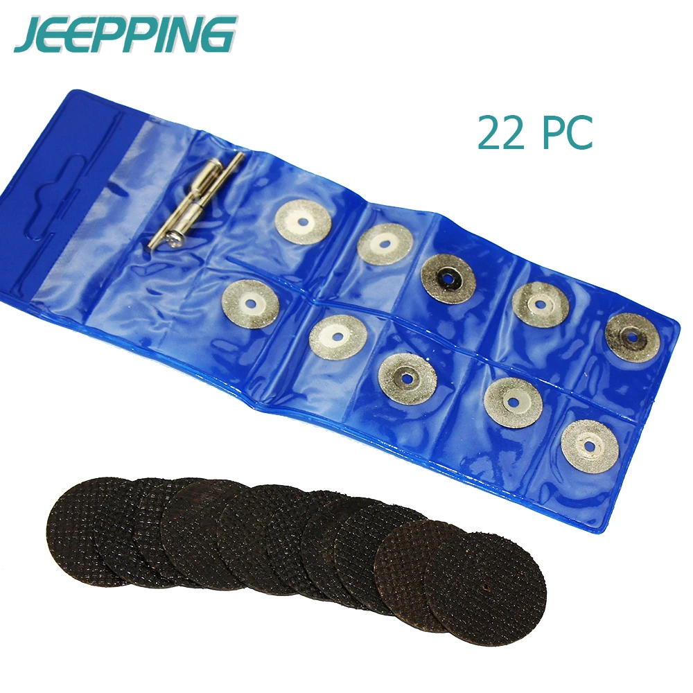 23 Pc Accessories Dremel Diamond Cutting Disc Abrasive Grinding Circular Saw Metal Sanding Wheel Rotary Tools set | Инструменты