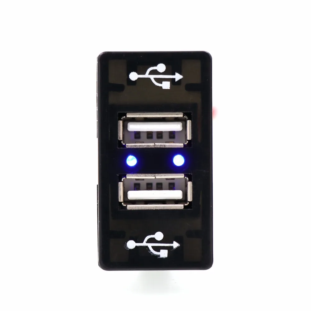 Специальное автомобильное зарядное устройство для Peugeot 307 а 2 USB порта|socket car|charger