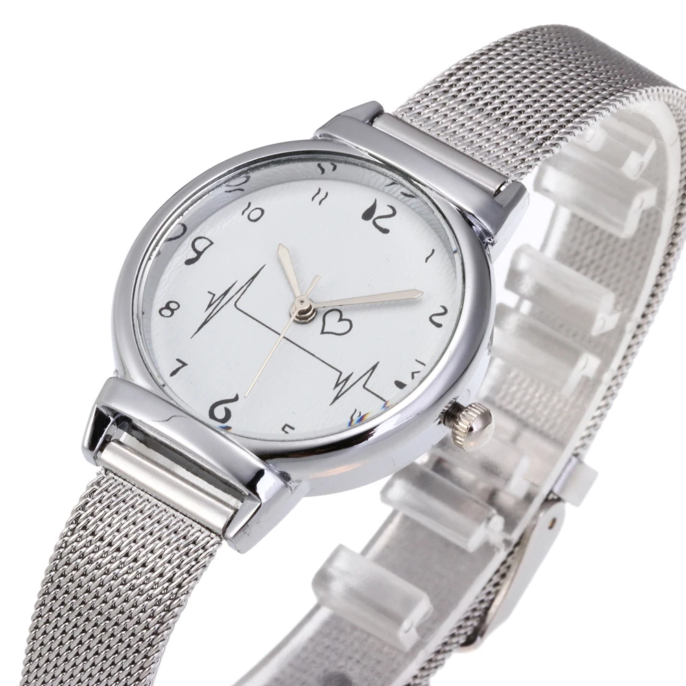 Женские часы Reloj mujer Модные Повседневные Классические кварцевые наручные с