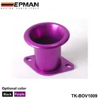 Алюминиевый турбо-фланец turbo Inlets-Botton фиолетовый черный TK-BOV1009