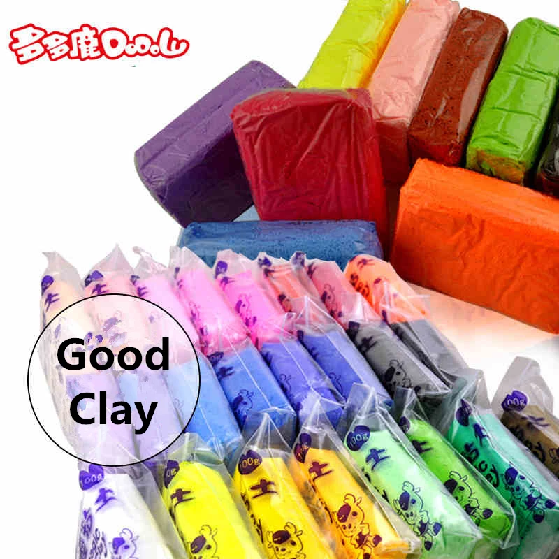 DoDoLu розничная продажа 5*100g/сумка 12 Цветов DIY безопасных и нетоксичных мягкий фимо