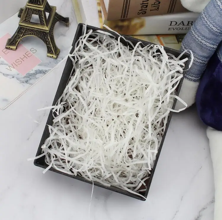500g Raffia Paper LBSISI Life 10 шт. бумажная коробка для печенья для яиц с ручкой шоколадный торт вечерние коробки для конфет DIY Свадебная подарочная коробка - Цвет: 500g Raffia Paper
