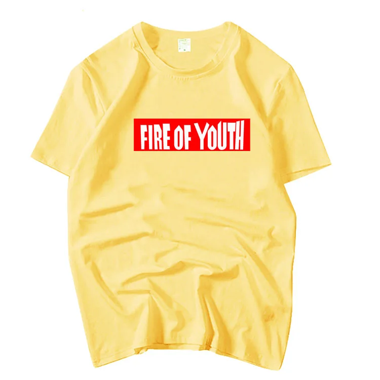 Kpop cnblue YongHwa That fire of youth модная футболка с принтом для мужчин и женщин свободная