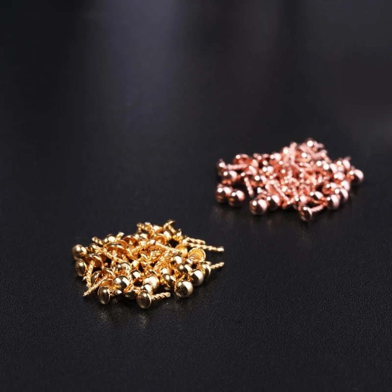 4pcs 925 sterling silver Color jewelry accessories diy handmade jewelry production wholesale