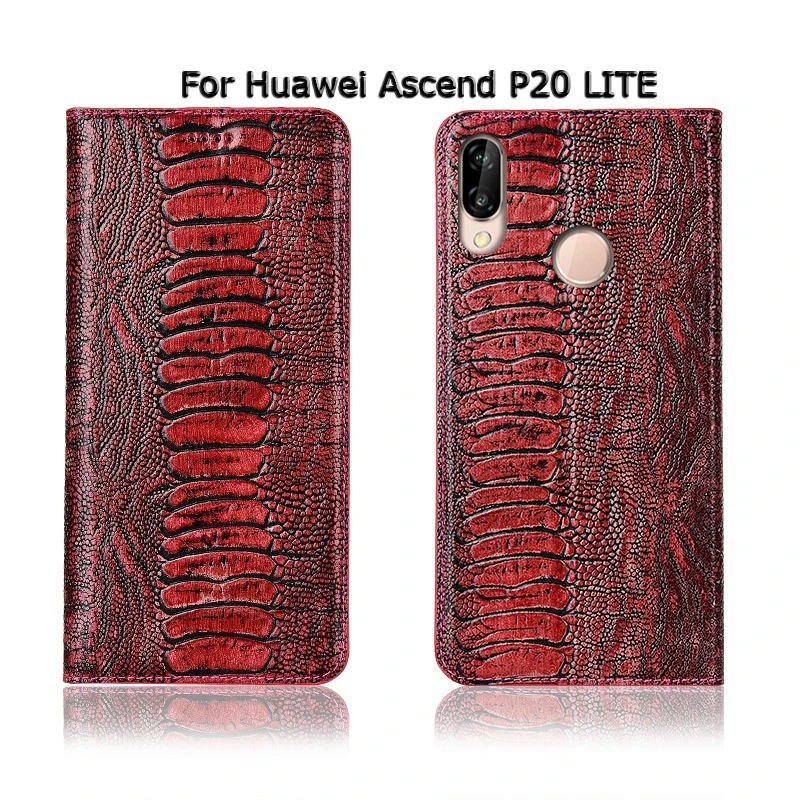 Топ из натуральной коровьей кожи Магнитный чехол для huawei Ascend P30 P20 Pro Lite подставка Флип Ретро чехол для телефона чехол