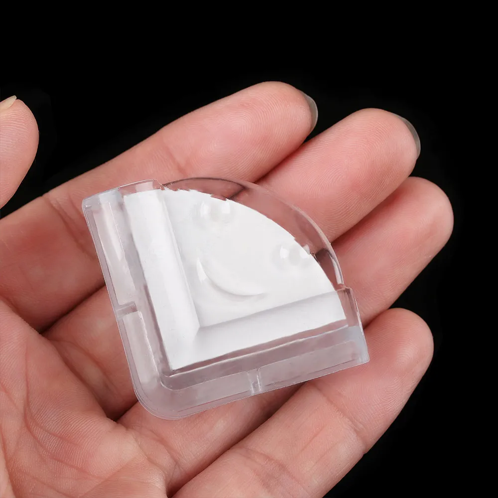 4 шт. прозрачные защитные накладки на углы стола из силикона | Мать и ребенок