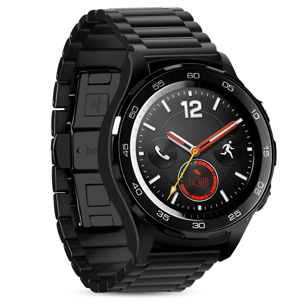 SIKAI 20 мм ремешок для часов из нержавеющей стали Samsung Galaxy Active/Gear S2 сменный Ticwatch E