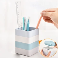 creative fashionable small fresh and multifunctional receipt box for pen holder students to use pen holder to create fashion