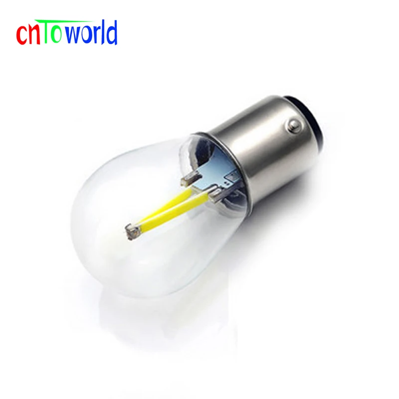 1 шт. P21W LED Ba15s 1156 стробоскопическая вспышка светодиодный чип накаливания