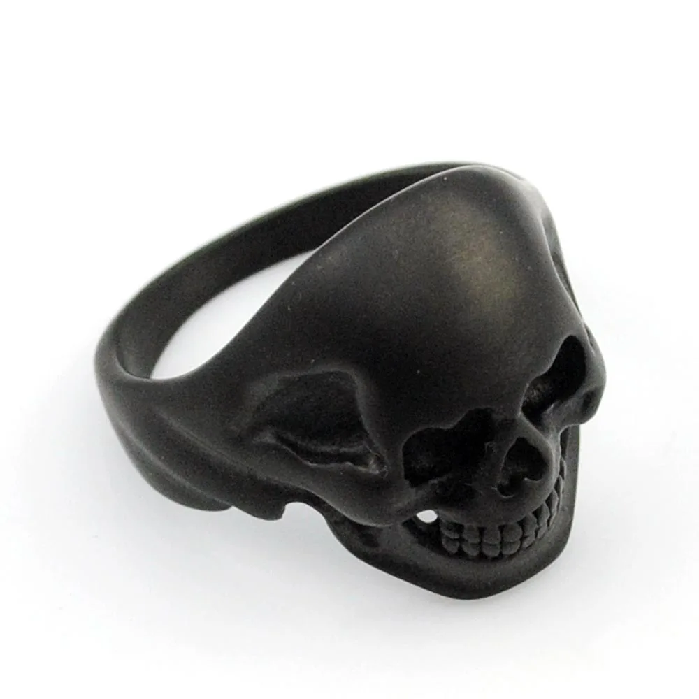 Hot Punk Stainless Steel Men Rings Biker Motorcycle Rider Jewelry Heart Eye Skull Ring Party Gift GR379 | Украшения и аксессуары
