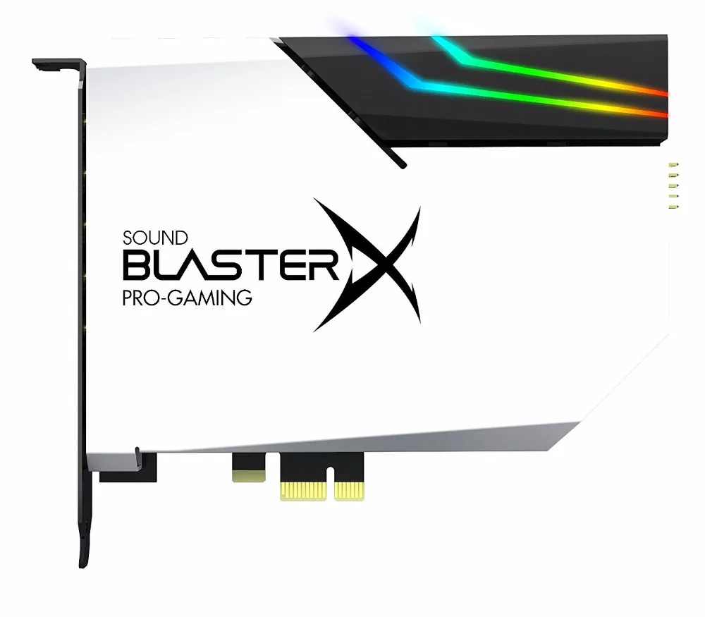 Новая креативная звуковая BlasterX AE-5 чистая версия игровая карта и ЦАП |