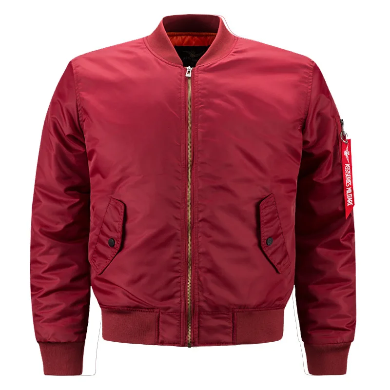 Мужская куртка-пилот MA1 большие размеры 4XL 5XL куртка-бомбер с американским флагом